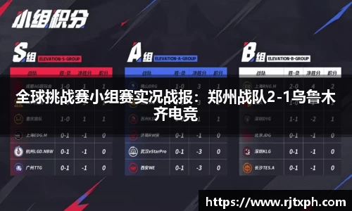 全球挑战赛小组赛实况战报：郑州战队2-1乌鲁木齐电竞